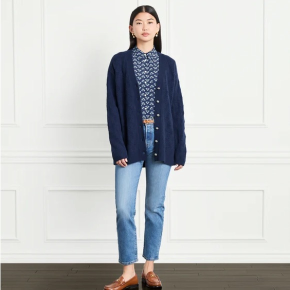 NWT Hill House Grandpa Cardigan - Picture 2 of 5